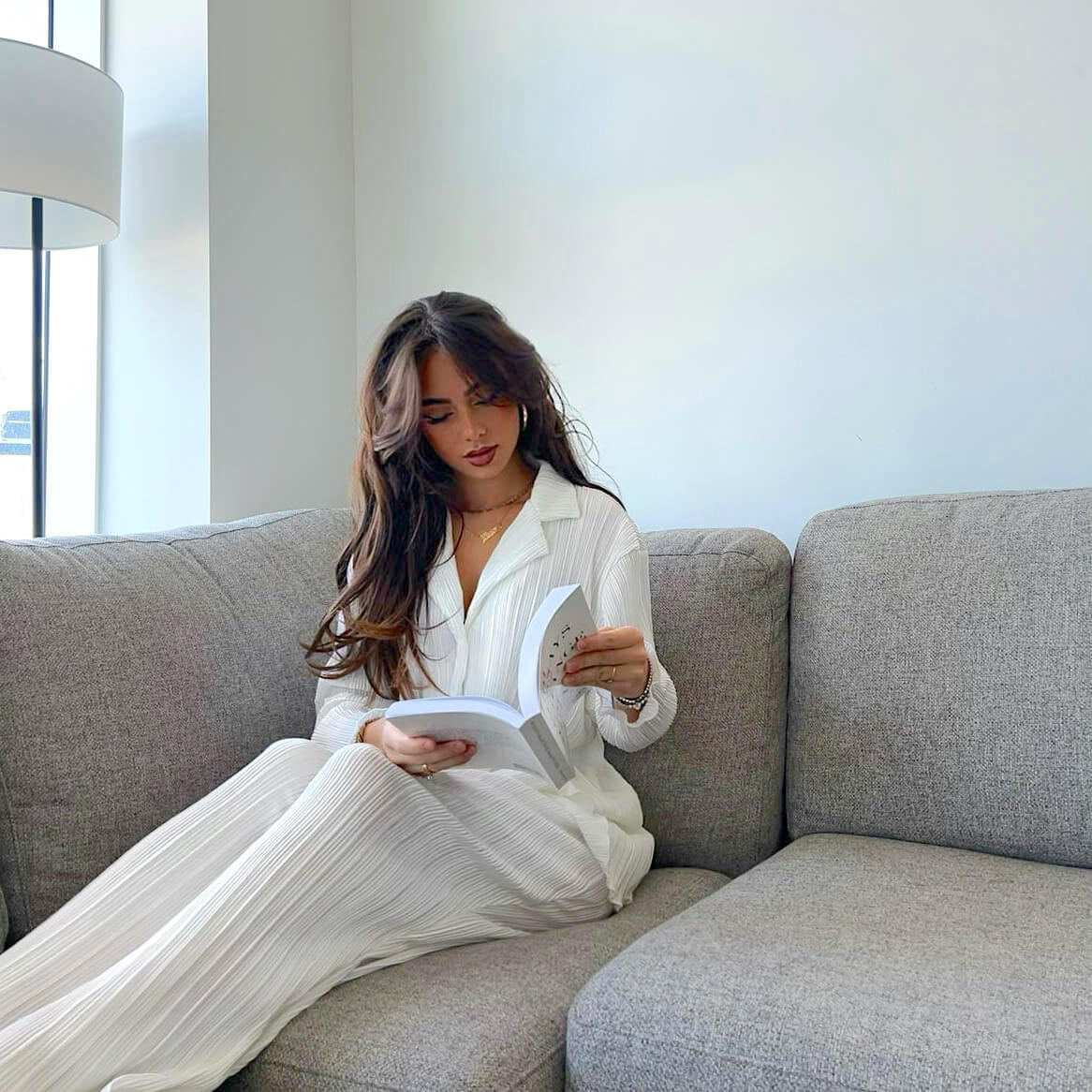 Emy Plisse Matching Set