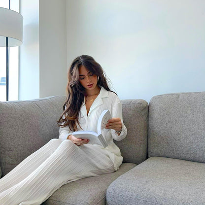 Emy Plisse Matching Set