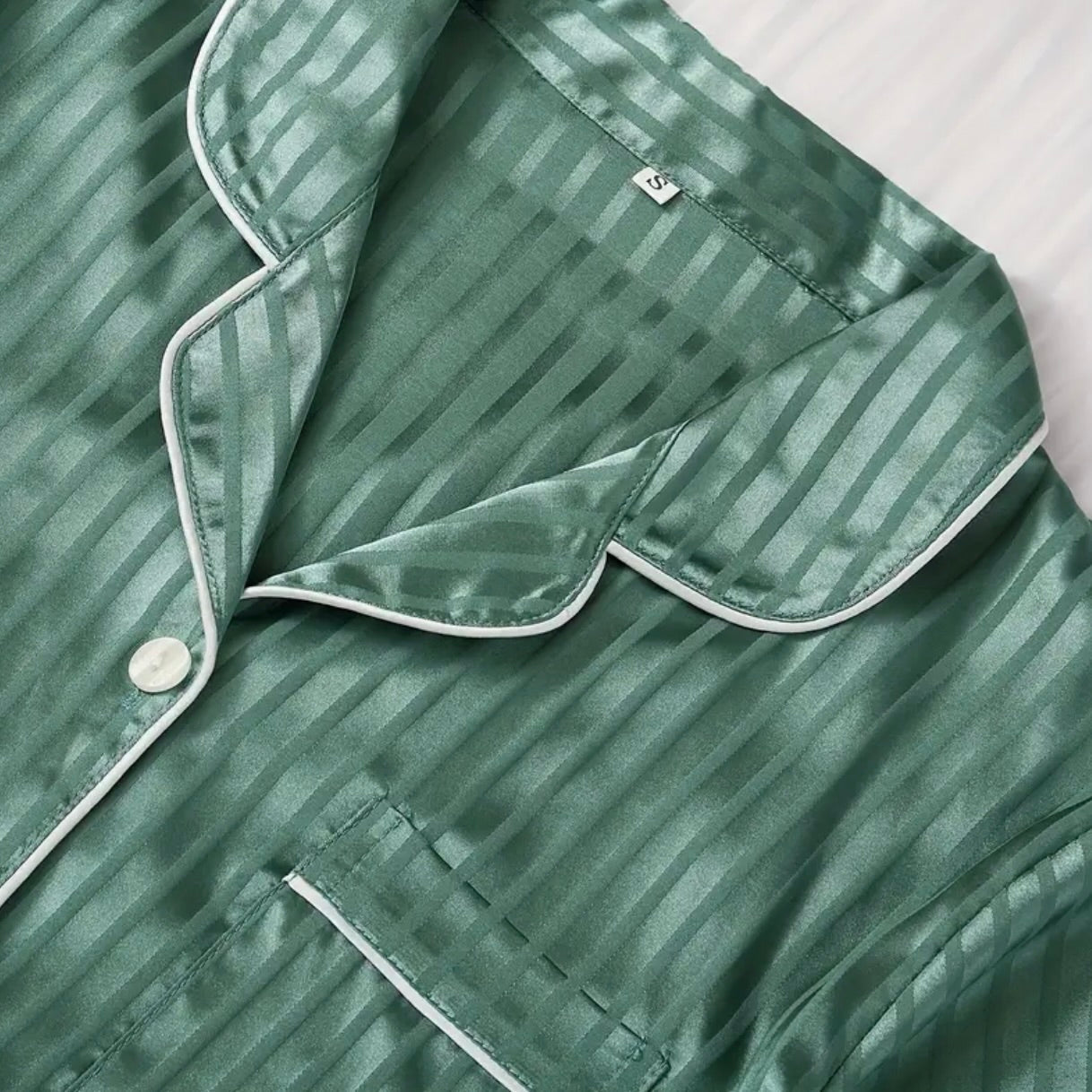 Ivy Short Satin Sleepwear Pajama Set