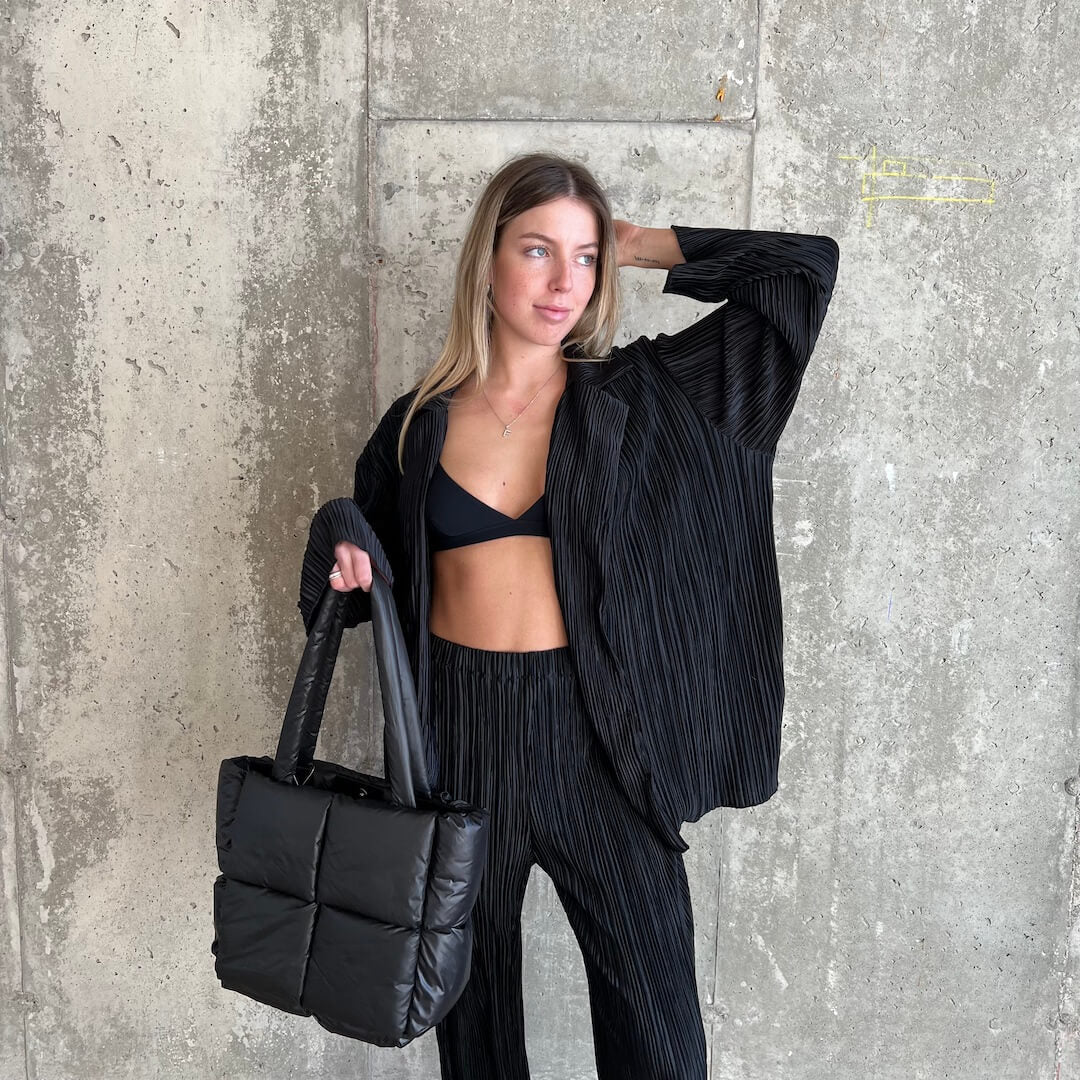 Emy Plisse Matching Set