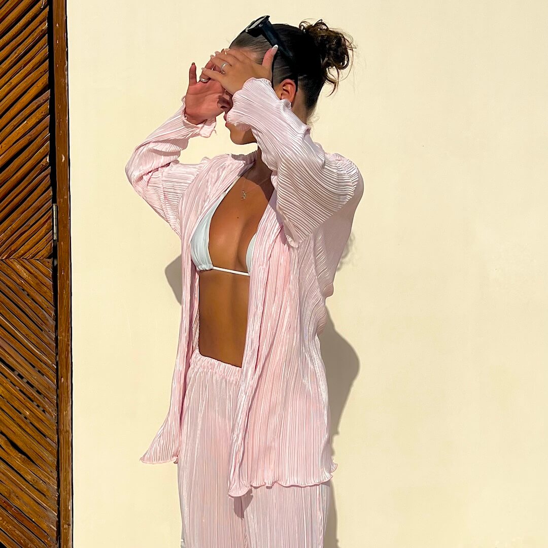 Emy Plisse Matching Set