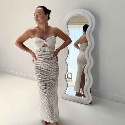 Belleza Women’s Crochet Maxi Dress