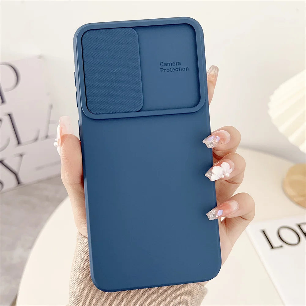 Slide Camera Protection Case Samsung S26 Edge S25 A16 A06 S24 S23 S22 S21 Ultra Plus Fe A34 A24 A14