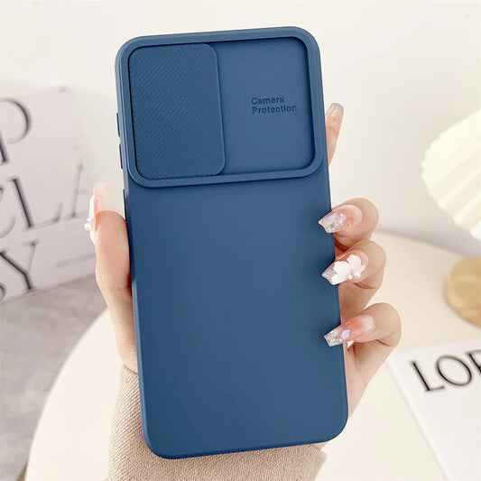 Slide Camera Protection Case Samsung S26 Edge S25 A16 A06 S24 S23 S22 S21 Ultra Plus Fe A34 A24 A14