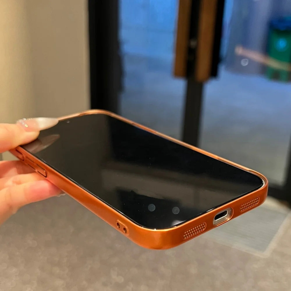 Luxury Nano Matte Translucent Case Iphone 17 Air 16 15 14 13 12 Pro Max 17pro Rugged Pc Plating