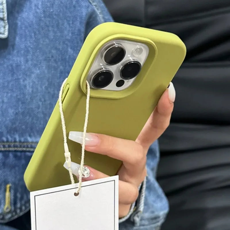 Luxury Liquid Silicone Magsafe Phone Case Iphone 17 16 Plus 15 14 13 12 Pro Max 16e Wireless