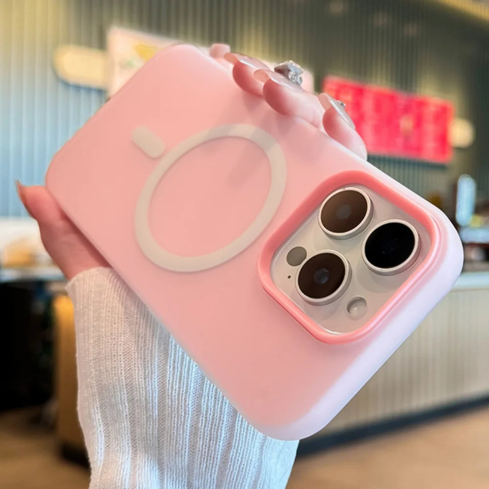 Luxury Candy Color 2in1 Magsafe Case Iphone 17 Air 16 15 14 13 12 Pro Max 11 16plus 16e Magnetic
