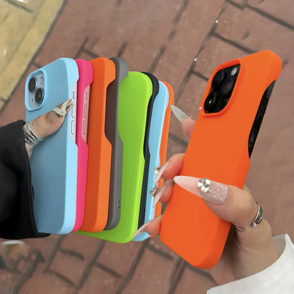 Ultra Thin Bright Soft Silicone Matte Tpu Case Iphone 17 Air 16 15 14 Plus 13 12 11 Pro Max