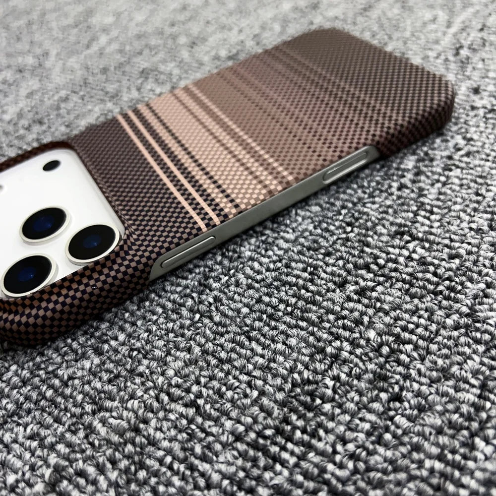 Ultra Slim Rugged Carbon Fibre Magnetic Case Iphone 17 Air 16 15 14 13 12 Pro Max Plus Frameless