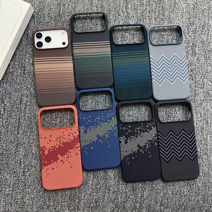 Ultra Slim Rugged Carbon Fibre Magnetic Case Iphone 17 Air 16 15 14 13 12 Pro Max Plus Frameless