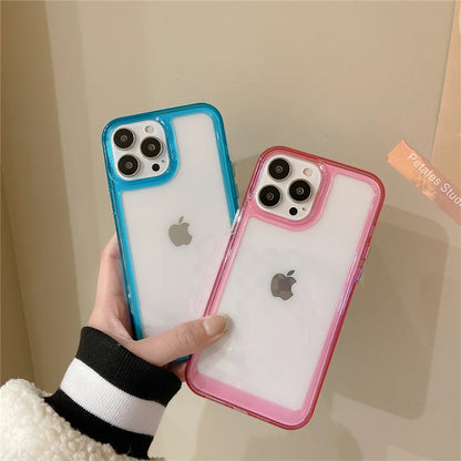 Transparent Shockproof Hard Acrylic Case Iphone 17 Air 16 E 15 14 13 12 Mini 11 Pro Xs Max X Xr 7 8