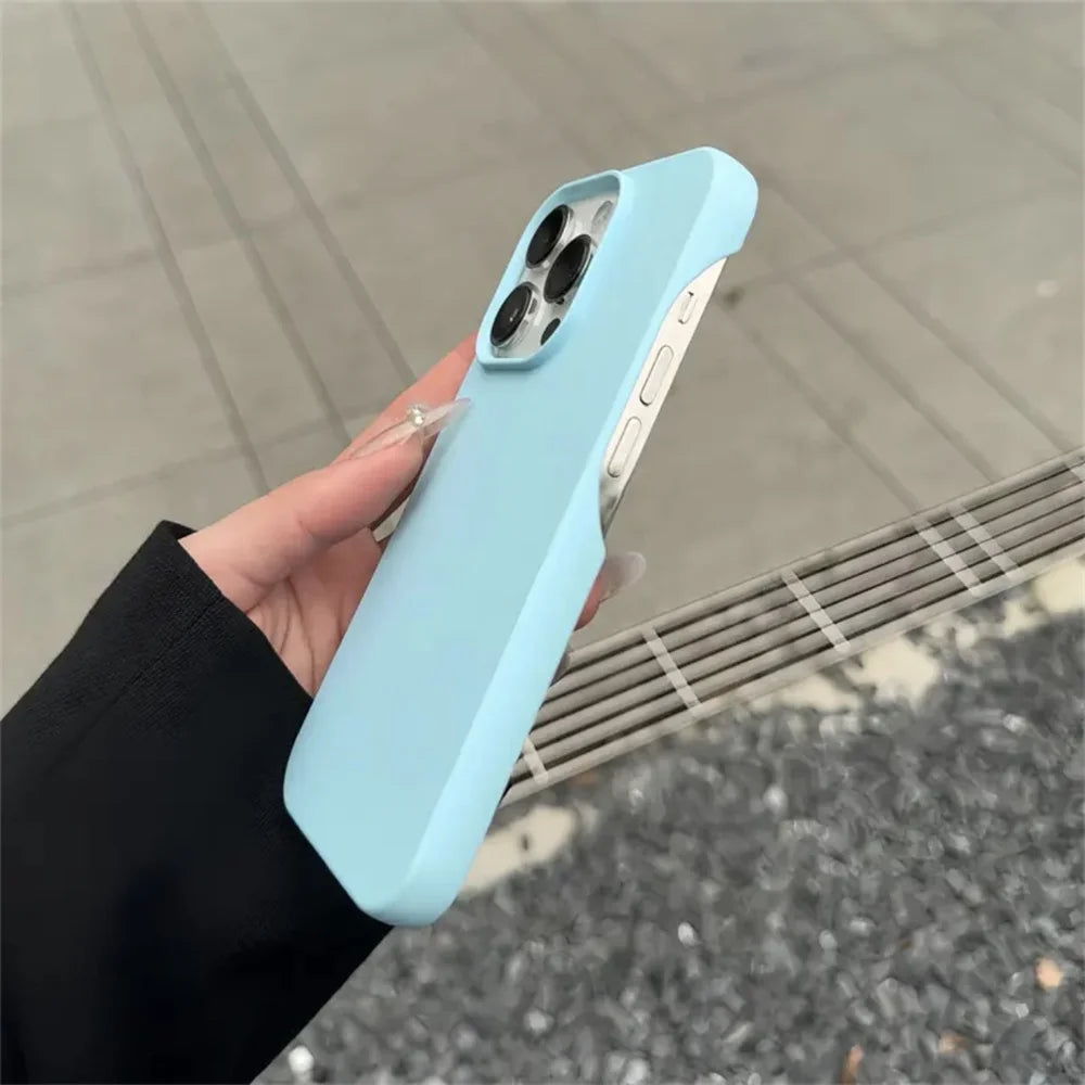 Ultra Thin Bright Soft Silicone Matte Tpu Case Iphone 17 Air 16 15 14 Plus 13 12 11 Pro Max