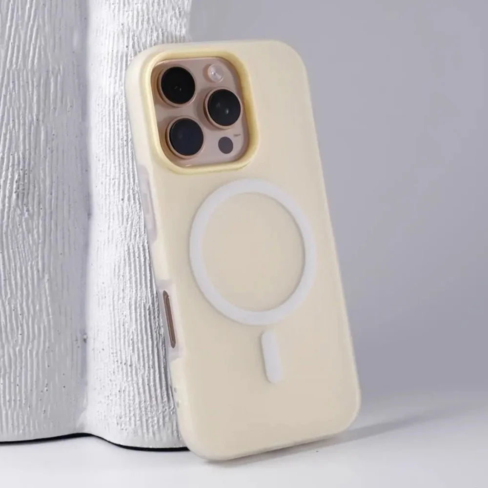 Luxury Matte Candy Color Magsafe Case Iphone 17 Air 16 15 14 13 12 Pro Max 11 16plus 16e Se4
