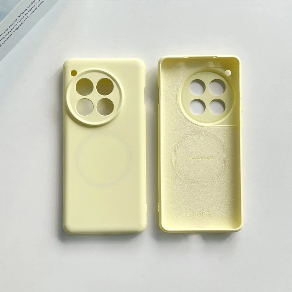 Magsafe Wireless Charging Magnetic Liquid Silicone Case Oneplus 15 13 12 Ace6 Ace5 Pro Smooth Camera