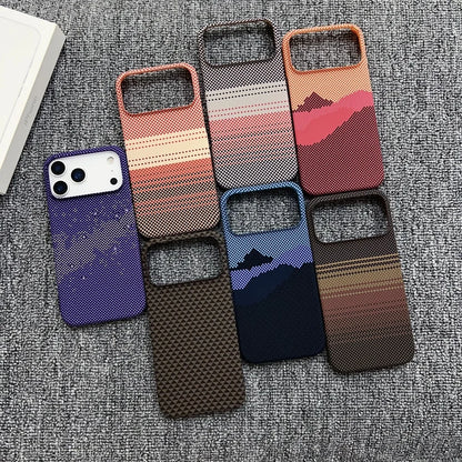 Ultra Slim Rugged Carbon Fibre Magnetic Case Iphone 17 Air 16 15 14 13 12 Pro Max Plus Frameless