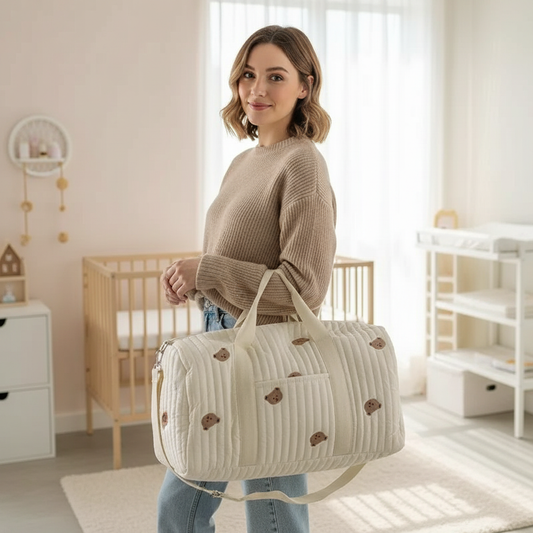 Mom Essentials Duffle Tote Bag